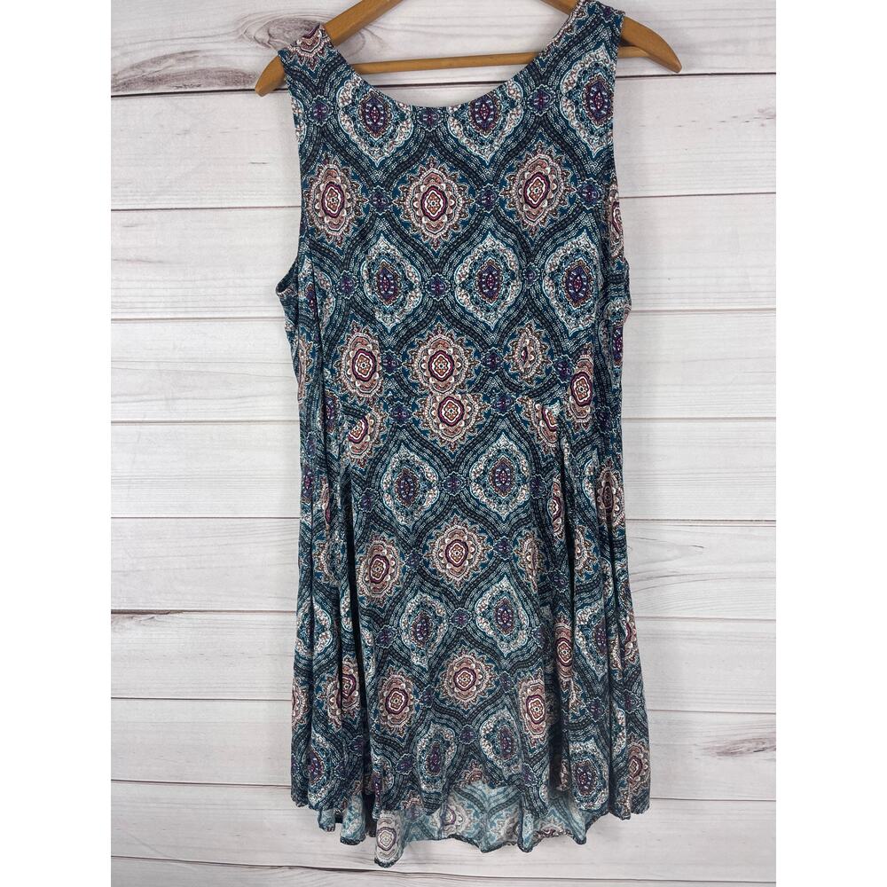 Be Bop‎ Juniors Printed A Line Dress Size Juniors XL